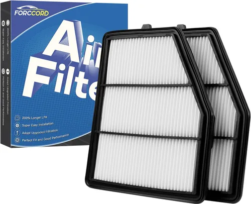 Miniatura 11 de Paquete de 2 filtros de aire de motor Compatible con Nissan Armada 2022-17, INFINITI QX80 2023-14, QX56 2013-11. Reemplazo de filtro de aire