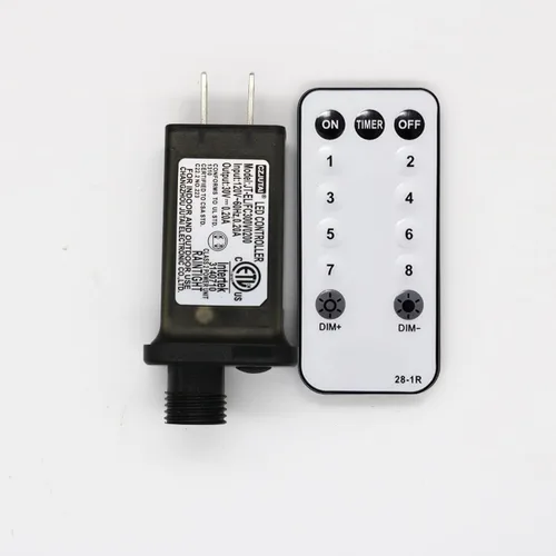 Miniatura 5 de Transformador LED de 8 modos de luz LED de 12 V, fuente de alimentación de clase 2, transformador de bajo voltaje, adaptador de enchufe de EE. UU.