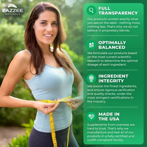 Miniatura 5 de Zazzee Extracto de té verde de extrafuerte 20:1, 6000 mg de fuerza, 50% EGCG, 98% polifenoles y 80% catequinas, 90 cápsulas veganas, suministro de 3