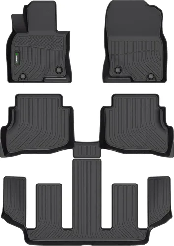 Miniatura 89 de ANBINGO® Alfombrillas de Piso para 2024 2025 CX-90 y CX90 PHEV (Híbrido Enchufable) 6 y 7 Asientos 2da Fila Asiento de Capitán o Asiento Tipo Cubo