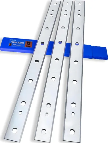 Cuchillas cepilladoras de 13 pulgadas compatibles con cepilladoras DeWalt DW735 DW735X, cuchillas de repuesto para DW7352, cuchillos cepilladores