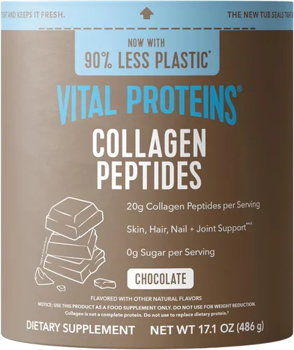 Miniatura 9 de Vital Proteins Suplemento en polvo de péptidos de colágeno, paquete de viaje de péptidos de colágeno hidrolizados, 20 paquetes individuales