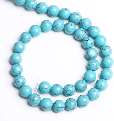 Miniatura 105 de 100 cuentas redondas sueltas de hematita negra de grado AAA para hacer joyas y pulseras