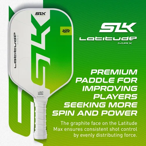 Miniatura 2 de Selkirk Sport SLK Latitude 13mm Pickleball Paddle Graphite Face with SpinFlex Surface & SX4 Polymer Core Lightweight Pickleball Paddles for Men