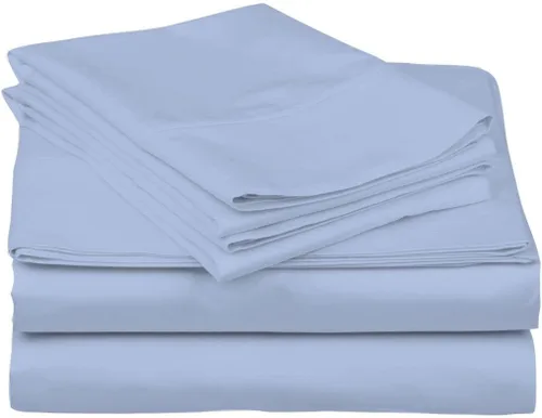 Miniatura 32 de Epic Cotton Juego de sábanas de 6 piezas, 100% algodón egipcio, de lujo, súper suave, bolsillos profundos de 12 pulgadas, tamaño King, 1000 hilos