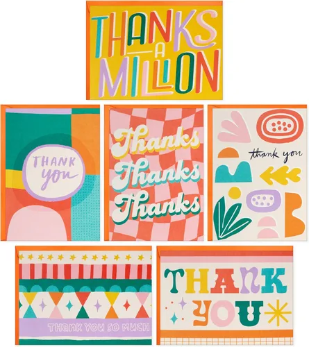 Miniatura 8 de Hallmark Tarjeta de amor Good Mail (manos de corazón) para amistad, cumpleaños, pensando en ti, cualquier día, día de San Valentín, día de Galentine