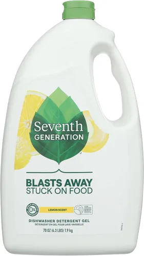 Miniatura 11 de Gel de lavavajillas automático Seventh Generation Free and Clear, 42 onzas - 6 por caja.