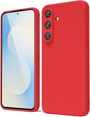 Miniatura 200 de oakxco Funda para teléfono Samsung Galaxy S21 Ultra con agarre de silicona líquida, bonita funda delgada y delgada de goma suave de TPU lisa