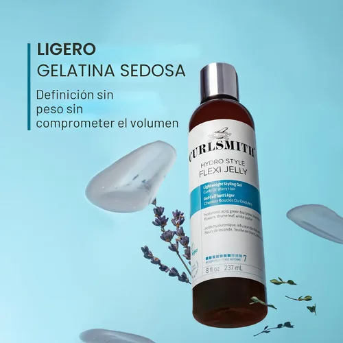 Miniatura 4 de CURLSMITH - Hydro Style Flexi-Jelly - Gel definidor vegano para cabello ondulado, rizado o enrollado