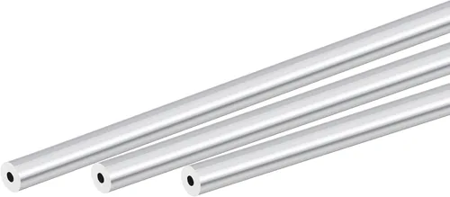 Miniatura 14 de uxcell 6063 Tubo redondo de aluminio 0.315 in OD 0.197 in Diámetro interior 11.811 in Longitud Tubería 3 PC