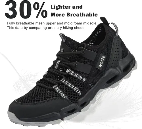 Miniatura 4 de MAINCH Zapatos de agua de senderismo para mujer, de secado rápido, para deportes al aire libre