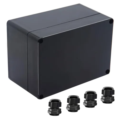 Miniatura 28 de Caja de conexiones Caja de conexiones IP65 impermeable de plástico ABS para proyectos eléctricos Caja de conexiones de alimentación Cajas