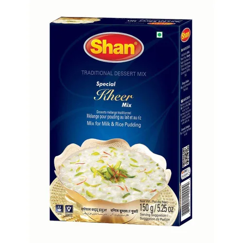 Miniatura 84 de Shan Polvo de crema de mango, 7.05 oz, postre esencial para cualquier ocasión, apto para vegetarianos, bolsa hermética en una caja (paquete de 3)