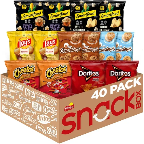 Miniatura 12 de Frito-Lay Chips y Jack Link's Meats Snack Mix Paquete variado (paquete de 30)
