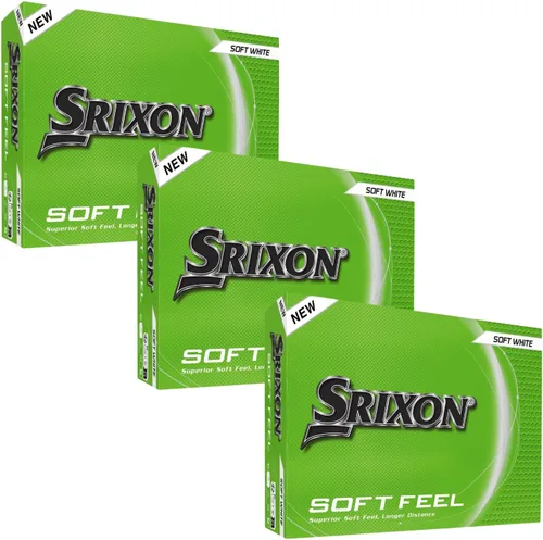 Miniatura 9 de Pelotas de golf Srixon Soft Feel Rojo (Bombshell Red)Brite Red)
