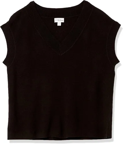 Miniatura 7 de The Drop Chaleco tipo suéter Zhen con cuello en V para mujer