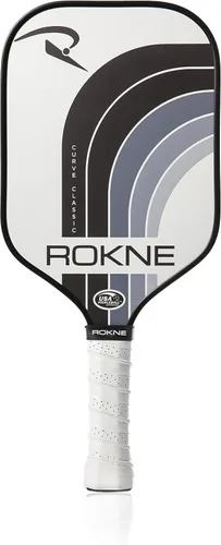 Miniatura 13 de ROKNE Curve Classic Pickleball Paddle Paletas de pickleball de fibra de vidrio aprobadas por USAPA Ingeniería de precisión y comodidad Textura