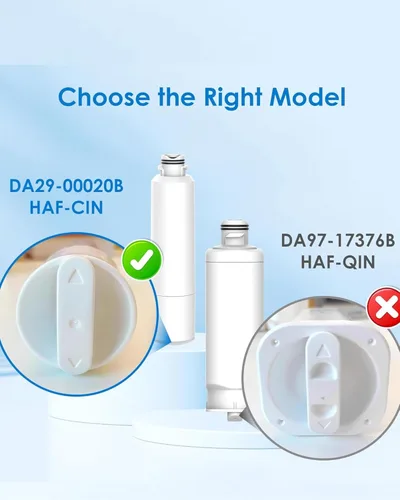 Miniatura 2 de Waterspecialist DA29-00020B Repuesto para Filtro de agua Samsung DA29-00020B, HAF-CIN/EXP, DA29-00020B-1, HDX FMS-2, RS25J500DSR, RF28HMEDBSR