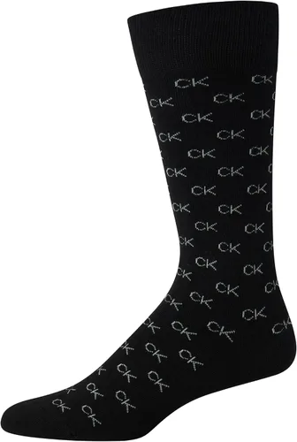 Miniatura 6 de Calvin Klein Calcetines de vestir para hombre, mezcla de algodón, calcetines a rayas (paquete de 4)