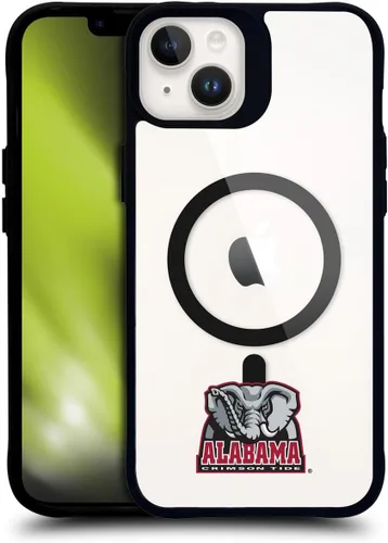 Miniatura 327 de Head Case Designs Funda de gel suave con licencia oficial de la Universidad de Alabama UA Collage compatible con Apple iPhone 13 Pro Max
