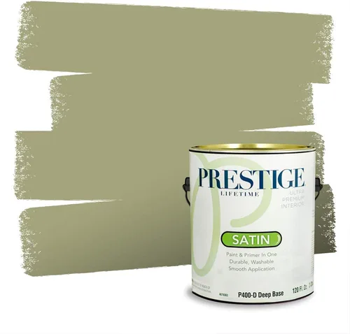 Miniatura 662 de Prestige Paints - pintura de exterior y pintura de imprimación en una, E100-T-6006-10AVP