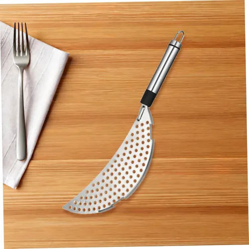 Miniatura 7 de Colador con clip para freír, colador de grasa, colador de acero inoxidable, colador de pasta, separador de grasa, separador de arroz, separador