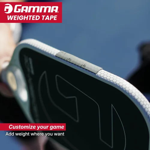 Miniatura 2 de Gamma Weighted Tape – Adjustable Paddle & Racquet Weight for Enhanced Control, Power & Speed – Customizable Tape for Pickleball, Tennis, Padel Parent