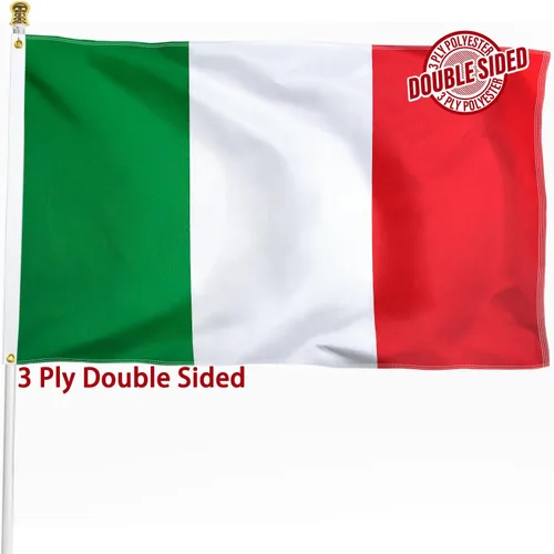 Miniatura 16 de Bandera de Nicaragua de 3 x 5 pies para exteriores, bandera nacional nicaragüense, bandera nacional nicaragüense, doble cara de 3 capas de poliéster