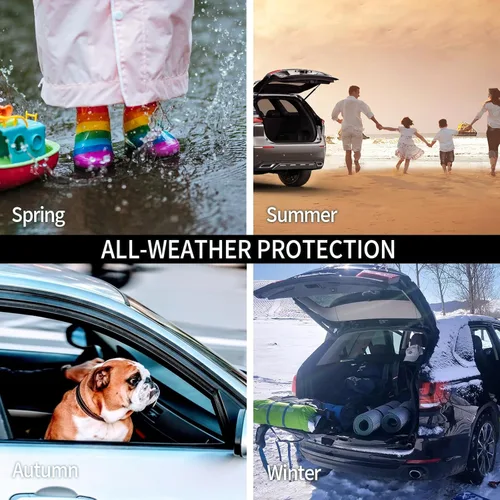 Miniatura 7 de Alfombrillas personalizadas para BMW X7 2019-2025 2026 de 6 asientos, 3 filas de forro de maletero de carga y tercer respaldo, alfombrillas