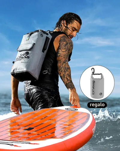 Miniatura 2 de Mochila Bolsa Seca IDRYBAG Gris