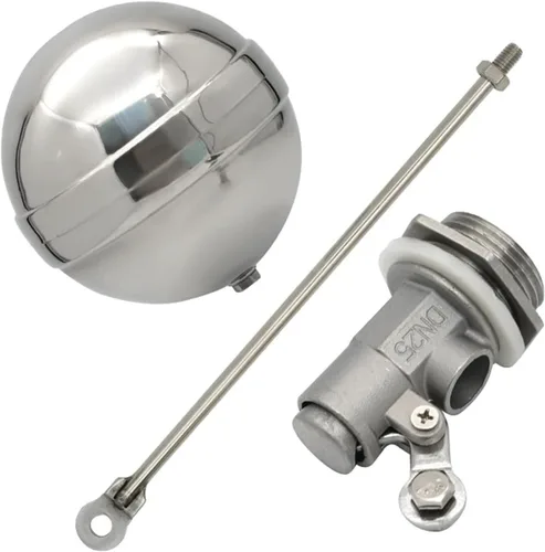 Miniatura 6 de Stainless Steel Water Float Valve Shut Off Ball Level Control Flow Sensor DN15 DN20 DN25(DN15)