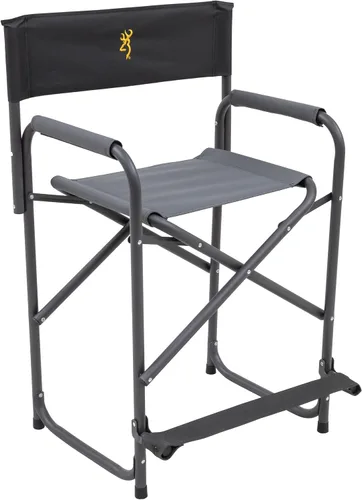 Browning Silla de directores – Sillas plegables para exteriores fabricadas con tela duradera y marco de aluminio y acero resistente, con asiento