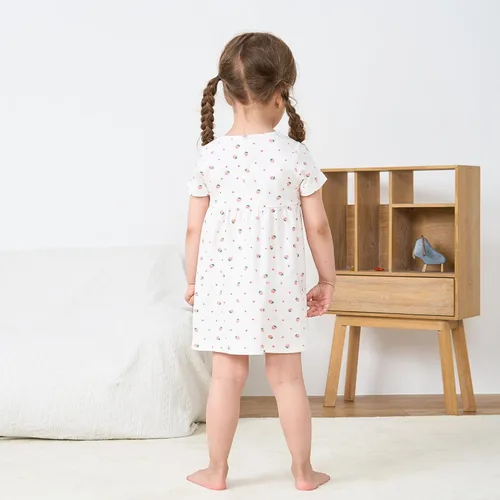 Miniatura 22 de pureborn Vestido de bebé niña 0-24 meses