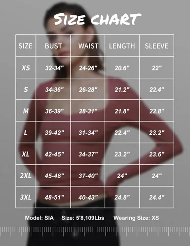 Miniatura 2 de PUMIEY Camisetas de manga larga para mujer, cuello corazón, ajustadas, para salir, sexy, básica, colección Smoke Cloud Pro