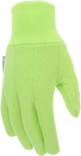 Miniatura 3 de Guantes básicos de punto de jersey de algodón para niños, protección contra el lodo, comodidad extrema, puño elástico de punto, protección