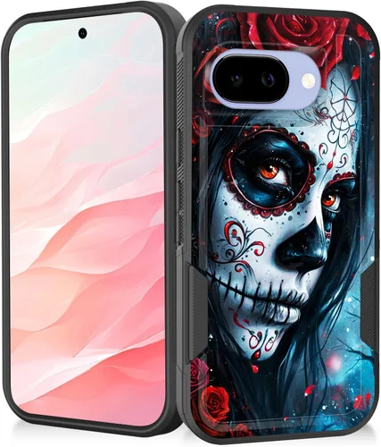 Miniatura 68 de Funda para Pixel 7a, resistente de doble capa híbrida de policarbonato duro de goma suave a prueba de golpes para Google Pixel 7A 6.1 pulgadas