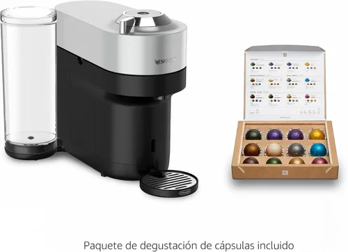 Miniatura 4 de Nespresso Vertuo Pop+ Deluxe de De'Longhi con Aeroccino, plateado