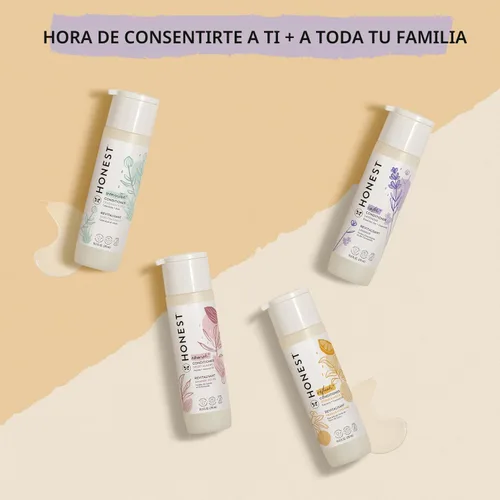 Miniatura 7 de The Honest Company Acondicionador de lavanda calmante de ensueño con productos botánicos naturales, lavanda, 10 onzas fluidas, 10, Blanco, 1, 1