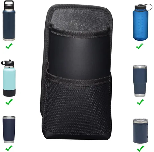 Miniatura 5 de Expansor de portavasos grande para automóvil, se adapta a botellas de agua grandes de 24/36/40/46 oz, bolsa portabebidas grande - vehículo