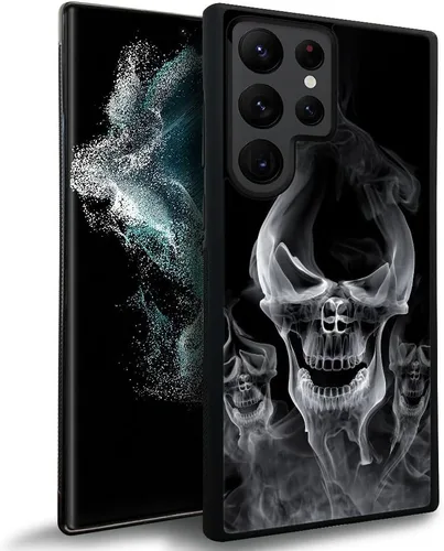 Miniatura 16 de Funda compatible con Samsung Galaxy S23 Ultra, Joker Laughter - Funda protectora de goma de silicona suave antideslizante y a prueba de golpes