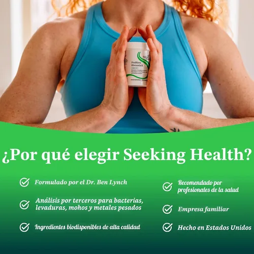 Miniatura 6 de Seeking Health ProBiota HistaminX Probiótico nutricional probiótico vegetariano 10 mil millones de UFC por porción 60 cápsulas vegetarianas