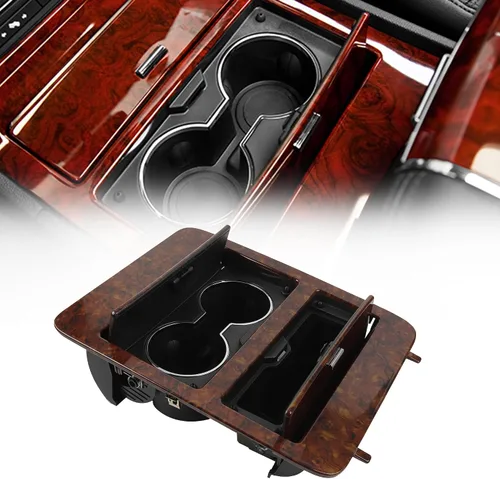 Miniatura 10 de Dasbecan - Portavasos para consola central delantera, reemplazo compatible con Chevrolet Avalanche 2007-2013 Silverado Suburban Tahoe GMC Sierra