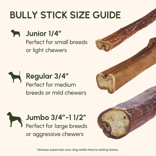 Miniatura 3 de Downtown Pet Supply - Carnazas para perros, carnazas de 15 y 30 cm, fabricadas en Estados Unidos Carnaza para limpieza dental del perro, alta