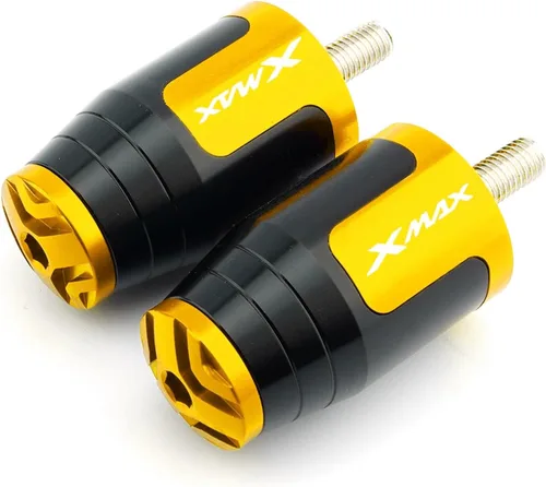 Miniatura 5 de 1 par de empuñaduras de motocicleta para Yamaha Xmax 125 250 300 400 CNC manillar mano agarre cubierta Xmax125 Xmax250 7/8 pulgadas 0.866 in
