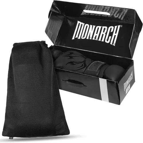 Miniatura 2 de Guantes de boxeo de cuero genuino para hombres y mujeres – Entrenamiento profesional, Muay Thai, MMA y juego de sparring con envolturas de mano