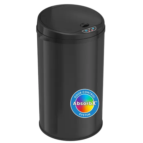 Miniatura 7 de iTouchless - Basurero con sensor de 2.5 galones con filtro de olor y fragancia, cubo de basura automático sin contacto, perfecto para baño
