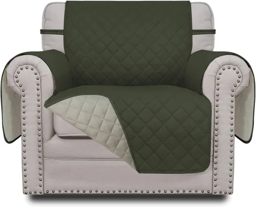 Miniatura 159 de Easy-Going - Funda para sofá, futón y sillón sin reposabrazos, reversible, resistente al agua, para mascotas y niños (azul oscuro/azul claro)
