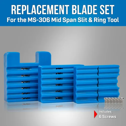 Miniatura 2 de JONARD TOOLS MS-306RB Juego de cuchillas de repuesto para Ms-306, 0.047-0.130 in