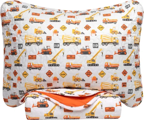 Sweet Home Collection Juego de edredón de 3 piezas para niños, divertido, colorido y cómodo, para niños y niñas, ropa de cama suave hipoalergénica,