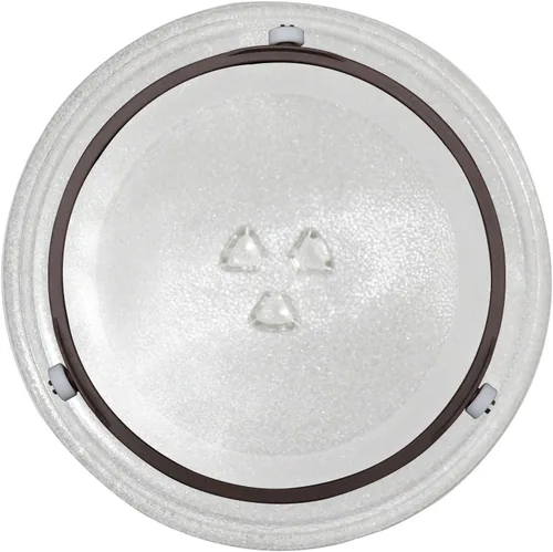 Miniatura 7 de Anillo de rodillo de bandeja para horno de microondas de 7 pulgadas, anillo giratorio de microondas con núcleo giratorio, bandeja de soporte